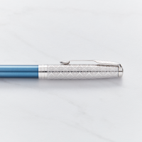 Parker Sonnet Premium Metal & Blue Ballpoint Pen