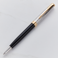 Parker Sonnet Premium Metal & Black Ballpoint Pen