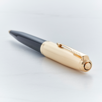 Parker 51 Delux Gloss Black Ballpoint Pen