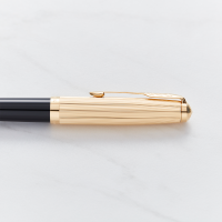 Parker 51 Delux Gloss Black Ballpoint Pen