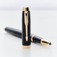 personalised Parker IM Rollerball Pen Black