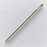 personalised Parker IM Rollerball Pen Silver