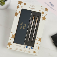 Personalised Parker Jotter Ballpoint & Fountain pen gift set