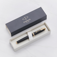 Parker IM Premium Black & Gold Trim Fountain Pen