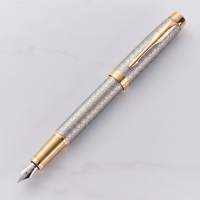 Parker IM Premium Warm Grey Fountain Pen