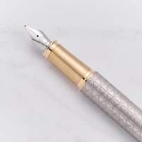 Parker IM Premium Warm Grey Fountain Pen