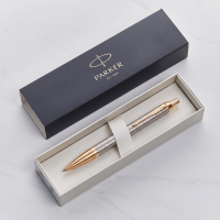 Parker IM Premium Warm Grey Ballpoint Pen