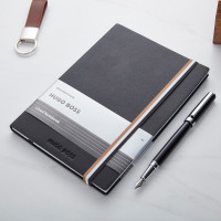 Hugo Boss Set (Fountain Pen & Black A5 Note Pad)