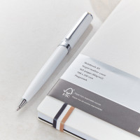 Essential Iconic Hugo Boss Plain Notebook White Pen Set