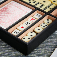 personalised Cards, Dice & Domino Set