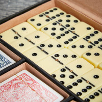 personalised Cards, Dice & Domino Set