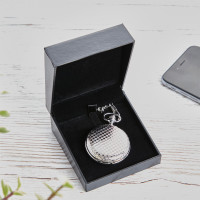 personalised Plain Polished Pocket Watch