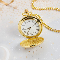 personalised Gold Pocket Watch