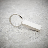 personalised Rectangular Keyring