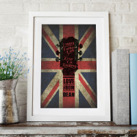 personalised Keep on Rocking Wall Art