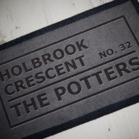 personalised address family doormat