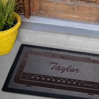 personalised doormat