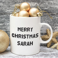 personalised christmas durham mug