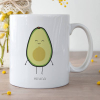 Personalised Let's Avocuddle Durham Mug