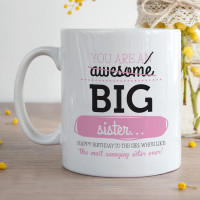 Personalised Awesome Sarcastic Sister Durham Mug