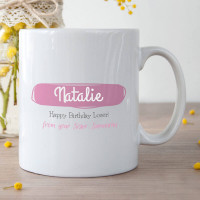 Personalised Awesome Sarcastic Sister Durham Mug