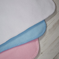 Baby Boy Info Blanket