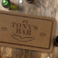 personalised Bar Outdoor Engraved Doormat