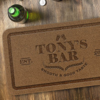 personalised Bar Outdoor Engraved Doormat