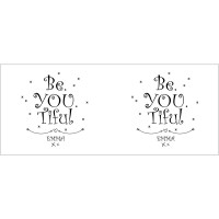 Personalised Be You Tiful Durham Mug