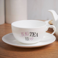 personalised Beau Tea Ful Tea For One Teapot