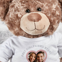 personalised Best Girlfriend Ever Large Bodo Bear