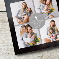 Personalised Photo Glass Coaster