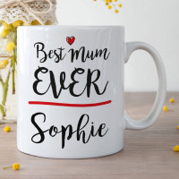 Personalised Best Mum Durham Mug