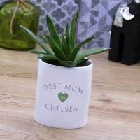 personalised plant pot