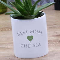 personalised plant pot