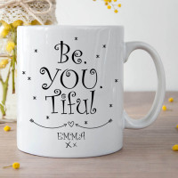 Personalised Be You Tiful Durham Mug