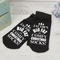 personalised christmas socks