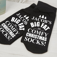 personalised christmas socks