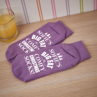 personalised christmas socks