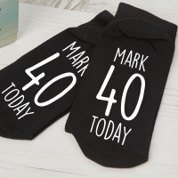 personalised birthday socks