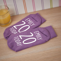 personalised birthday socks