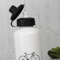 Personalised white water bottle