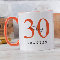 Personalised two tone mug