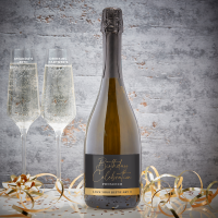 Birthday Celebration Boutique Gifts Prosecco Double Glass With Bottle Gift Set 