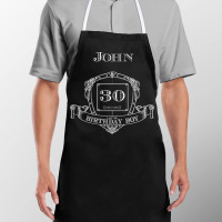 Personalised Birthday Boy Apron