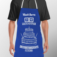 Personalised Birthday Cake Apron 