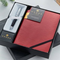 personalised Cross Gift Set Notebook & Pen