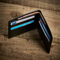 personalised initials wallet