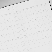 personalised Black Moleskine Diary