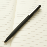 Black Wilson Notebook Pen Gift Set
